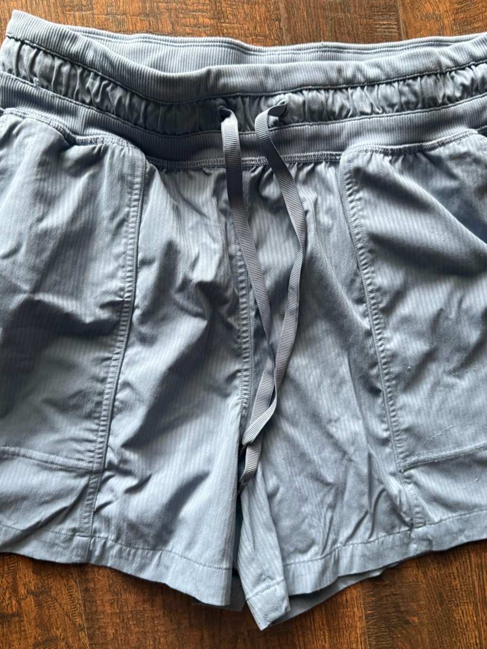 Lululemon Dance Studio High-Rise 3.5 Shorts — Dusty Blue - Picture 3 of 4